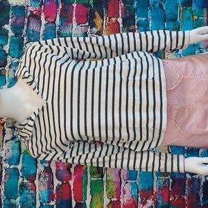 Crewcuts Terry Cloth Towel Hoodie Blue White Stripe j crew XL 14 16